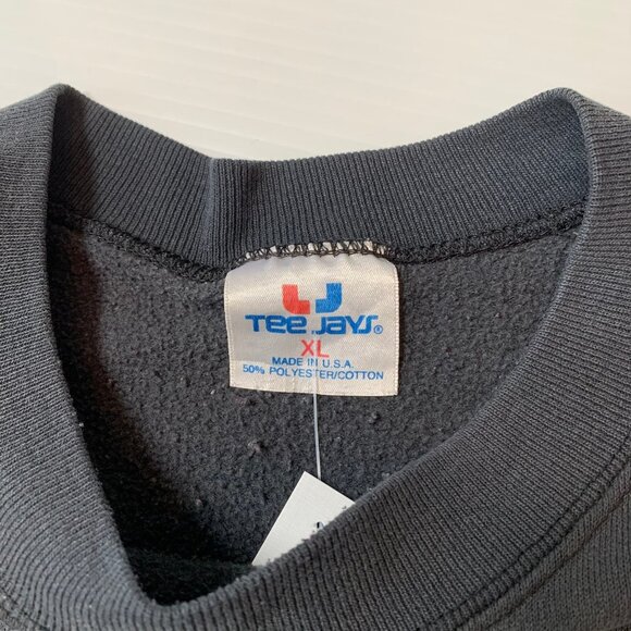 90s Distressed Moonlighting Waikiki Hawaii Crewneck XL - Picture 4 of 10